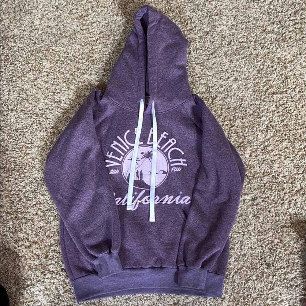 Purple Venice Beach hoodie